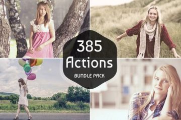 Stunning Photoshop Actions Bundle with Commercial License