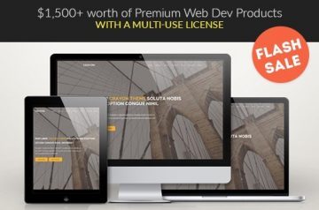 $1,500+ worth of Premium Web Dev Products with a Multi-use License – Only <del>$29</del> $19