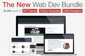 HTML5 Templates & CSS3 Navigation - From <del>$29</del> $19