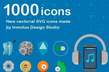 1000 Vectorial Icons, Perfect for Mobile and Web Design - Only $15