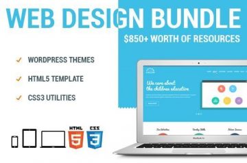 Web Designs Bundle: WordPress Themes, Html5 Templates