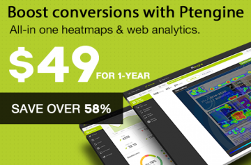 Boost Conversions with Ptengine - Only $49