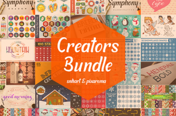 Creative mojo: Creators Bundle with Commercial License - Only $15