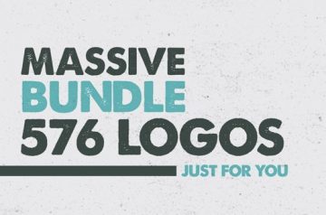 Massive Logo Bundle with 576 Logos - Only $10