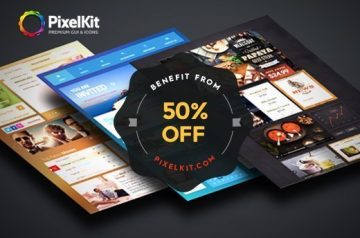 Premium UI Kits from PixelKit - from $19