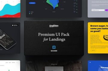 Singleton UI Pack - Stylish Way to Build Landing Page