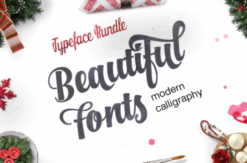 The Typeface Bundle with 10 Beautiful Fonts - Only $19