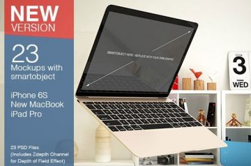 Realistic Mock-Ups with Smart Objects - Only $14