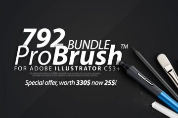 The ProBrush Bundle with 792 Brushes + Bonus - Only $25