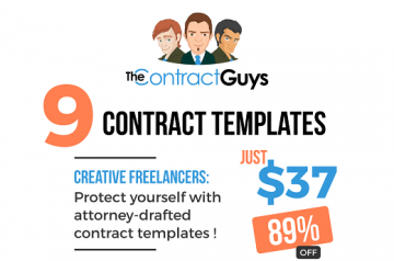 Contract Templates for Creative Freelancers for the Price of 1