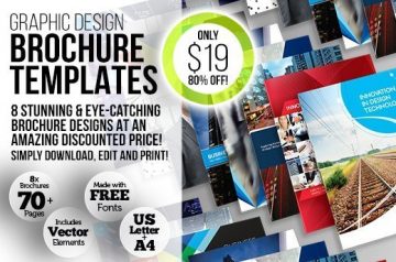Professional Brochure InDesign Templates - Only $19