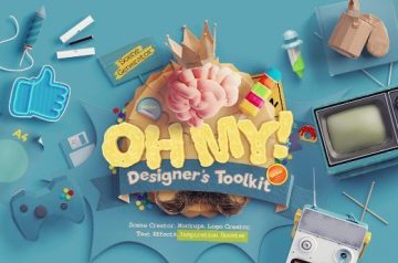 Branding presentations: Oh My! Designer's Toolkit - Only $28