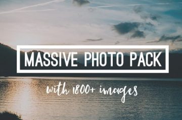 Massive Photo Pack with 1800+ Images - Only $21