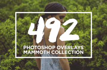 Compatible Photoshop Overlays Mammoth Bundle with 492 Items