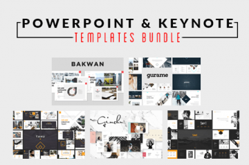 PowerPoint & Keynote Templates Bundle - Only $29