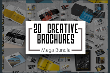20 Creative Brochures Mega Bundle - Only $19