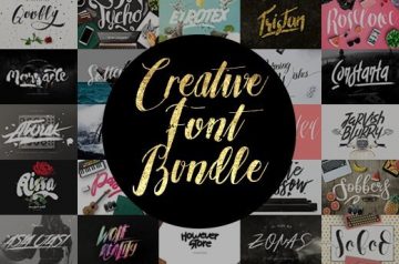 Creative Font Bundle with 39 Items - Only $29
