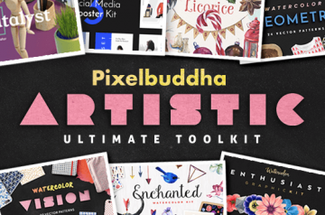 Ultimate Artistic Toolkit from PixelBudhha - Only $29