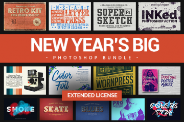 Big Photoshop Bundle - Only $29