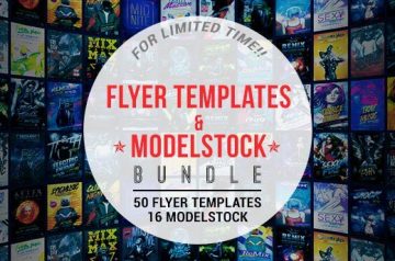Flyer Templates & Model Stock Bundle - Only 29