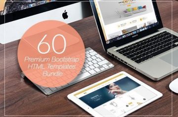 Bootstrap HTML Templates Bundle - Only $39: 60 Premium templates