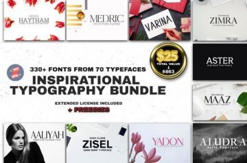 Inspirational Typography Bundle - Only $25