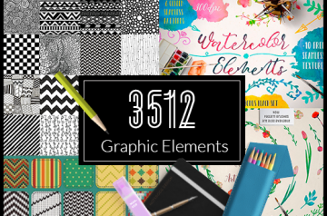 3512 Graphic Elements - Only $39