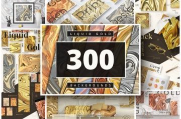 300 Liquid Gold Backgrounds - Only $19