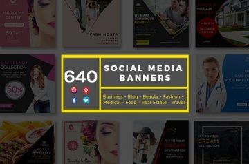 Social Media Banners Bundle - only $25