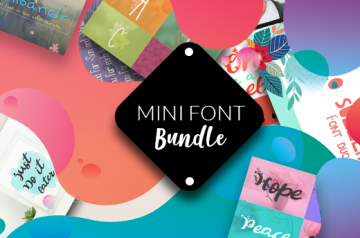 Mini Font Bundle - Only $19