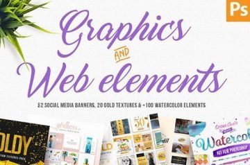 Graphics & Web Elements - Only $29