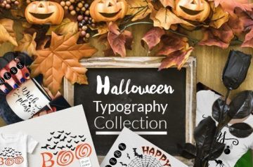 31 Halloween Typography Collection - Only $35
