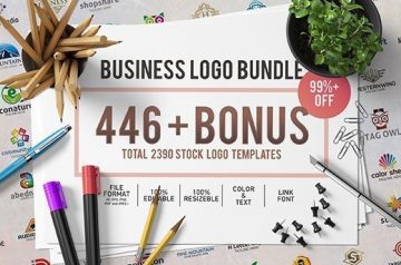 446 Business Logo Bundle - Only $39