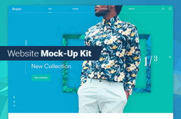 Website Mock-up Kit - Only $29