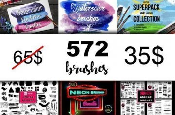 572 Smashing Brushes - <del>Only $35</del> $24