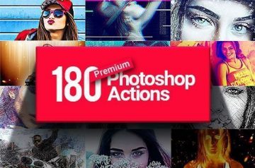 180 Premium Photoshop Actions - Only $29