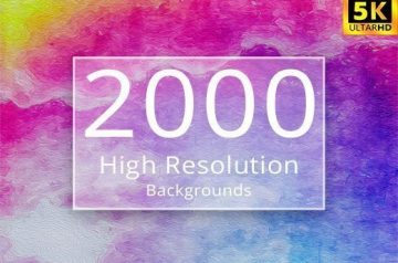 2000 High-Resolution Backgrounds - Only $35