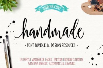 Handmade Font Bundle - <del>Only $29</del> $19