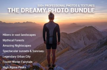 The Dreamy Photo Bundle with 500+ Professional Photos & Textures - Only $24