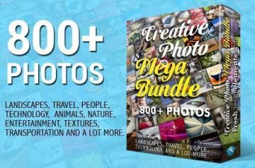 [Going Away] 800+ Photos Creative Bundle - <del>Only $35</del> $19