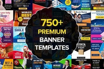 750+ Premium Banner Templates - Only $29