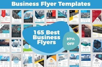 165 Business Flyer Templates - Only $19