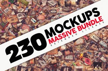 230 Mock-ups Massive Bundle - Only $29