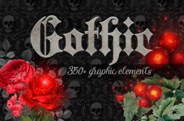 Create Classic Designs With 350+ Gothic Graphics