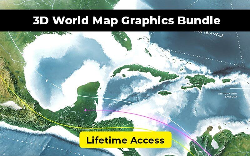 3d earth map