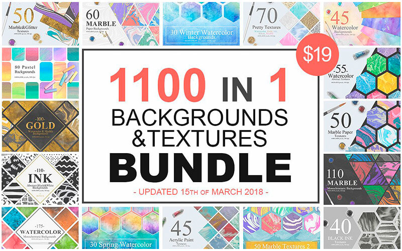 backgrounds and textures bundle
