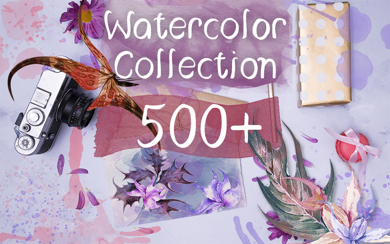 watercolor elements