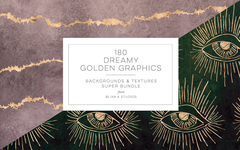 Dreamy Golden Graphics