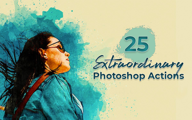 25 photoshop Actions