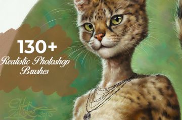 realistic photoshop brushes pack